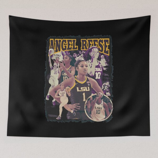 Item preview, Angel Reese LSU Basketball Retro Collage Artwork designed and sold by Milforaelchi.