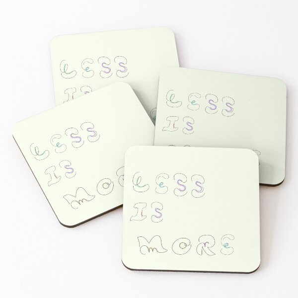 Item preview, Less is more  designed and sold by NONOSTORE22.