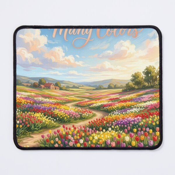 Item preview, Love Comes in Many Colors Tulip Field designed and sold by Day1-TN.