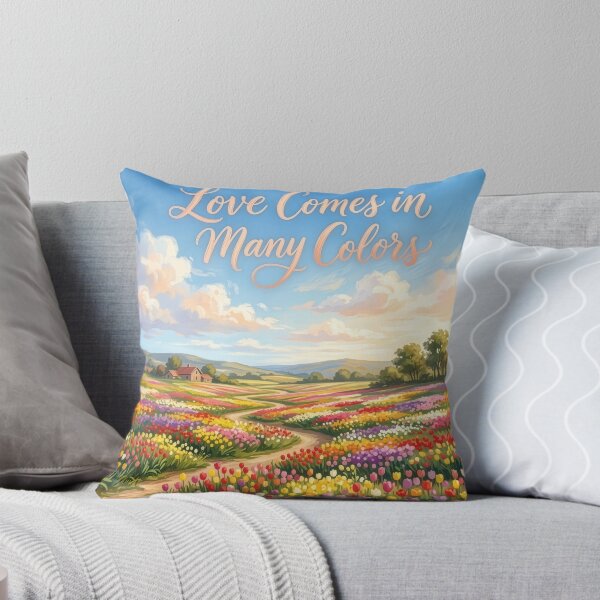 Item preview, Love Comes in Many Colors Tulip Field designed and sold by Day1-TN.