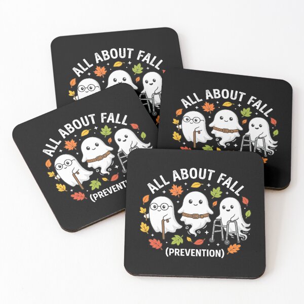 Item preview, All About Fall Ghosty Prevention Cute Autumn Design designed and sold by Dmo3HarkoArt.