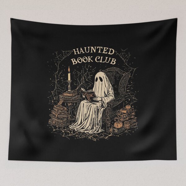 Item preview, Bibliophile Haunted Book Club designed and sold by ChicTrendz.