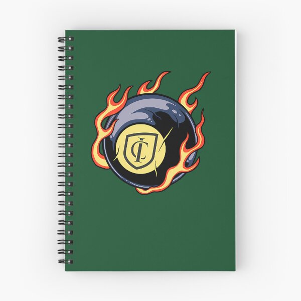 Item preview, Ithaca College Flaming 8 Ball 677 designed and sold by VinylBloom.