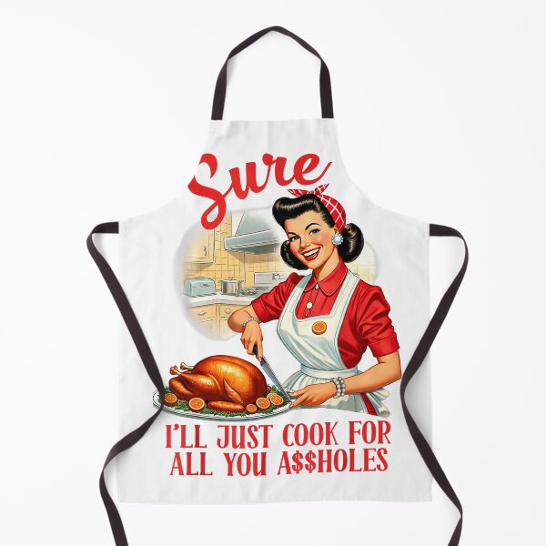 Aperçu de l'œuvre T-shirt « Sarcasme, humour, fille impertinente, bien sûr, je vais tout cuisiner pour vous » créée et vendue par hapitoss.