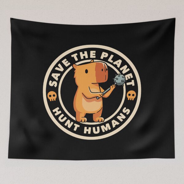 Item preview, Save The Planet Hunt Humans By Tobe Fonseca designed and sold by Pinnolfsdottir.