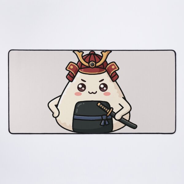 Item preview, Kawaii Onigiri Samurai Cute Japanese Anime Rice Ball designed and sold by Maria Garcia´s.