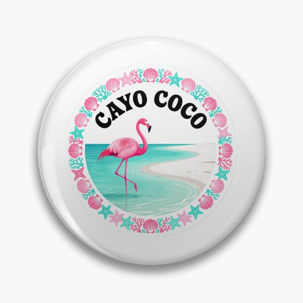 Item preview, Cayo Coco Cuba Sticker designed and sold by Imaginarium of Chaos falcon88 .