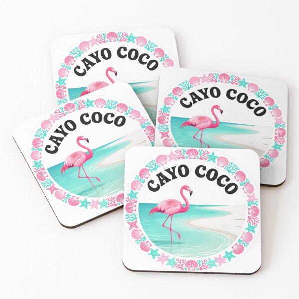 Item preview, Cayo Coco Cuba Sticker designed and sold by Imaginarium of Chaos falcon88 .