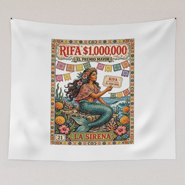 Item preview, La Sirena 21 - Rifa $1,000,000 El Premio Mayor designed and sold by HydStyle99.