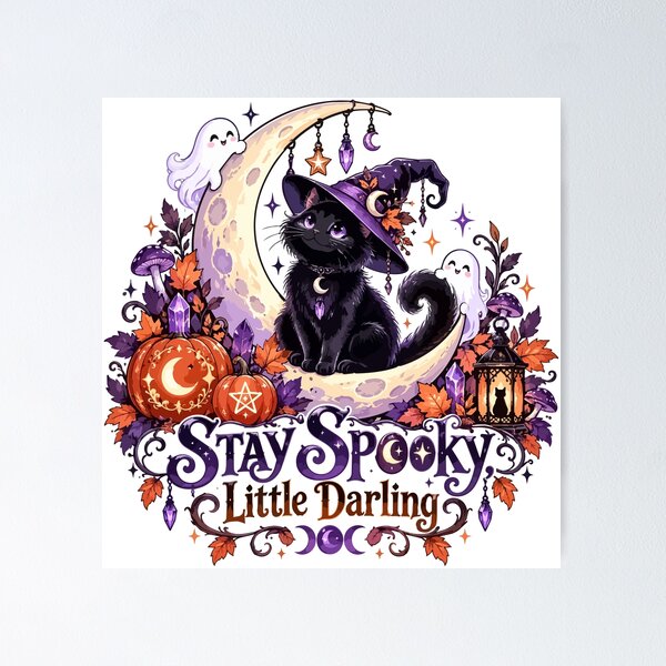 Item preview, Stay Spooky, Little Darling designed and sold by Anvc-Art.