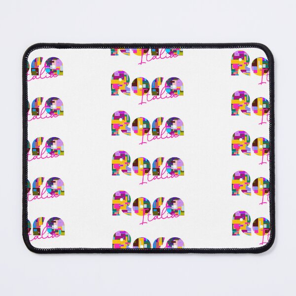 Item preview, Rorà, Torino, Italy, Italia, colorful typography design for travellers designed and sold by Wanderful-roads.