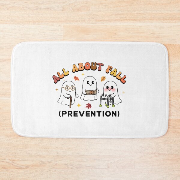 Item preview, All About Fall Prevention Cute Ghost Autumn designed and sold by Dmo3HarkoArt.