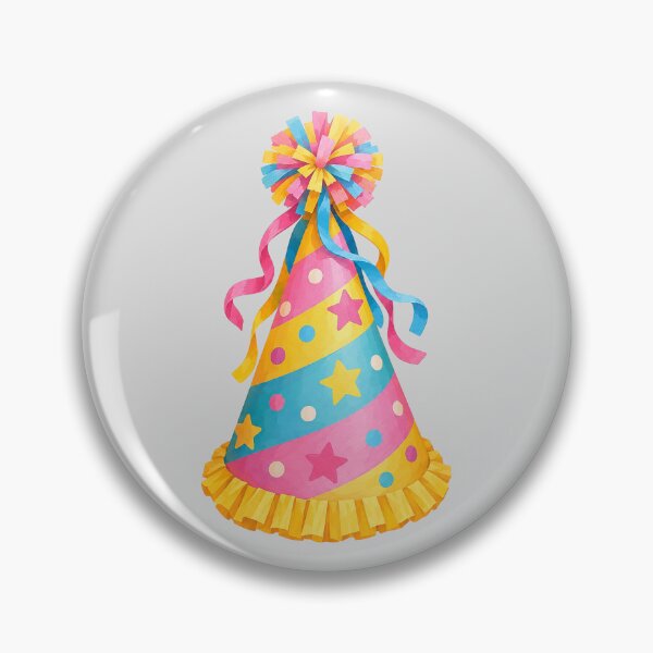 Item preview, Colorful Celebration Party Hat Illustration designed and sold by hattie's.