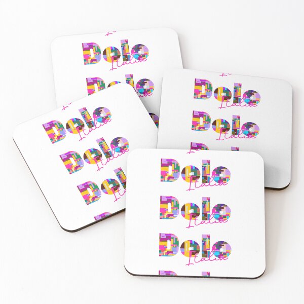 Item preview, Dolo, Venezia, Italy, Italia, colorful typography design for travellers designed and sold by Wanderful-roads.