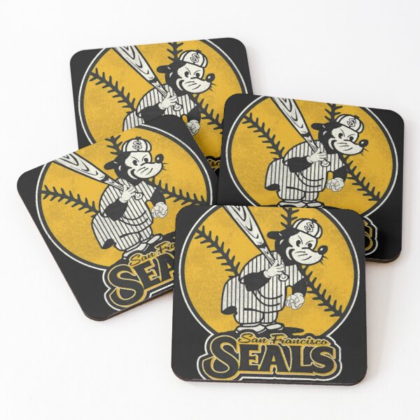 Item preview, Vintage California Baseball Seal Mascot Crest designed and sold by HonorHoude.