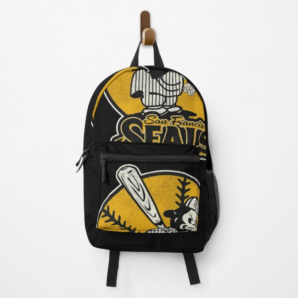 Item preview, Vintage California Baseball Seal Mascot Crest designed and sold by HonorHoude.