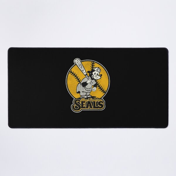 Item preview, Vintage California Baseball Seal Mascot Crest designed and sold by HonorHoude.