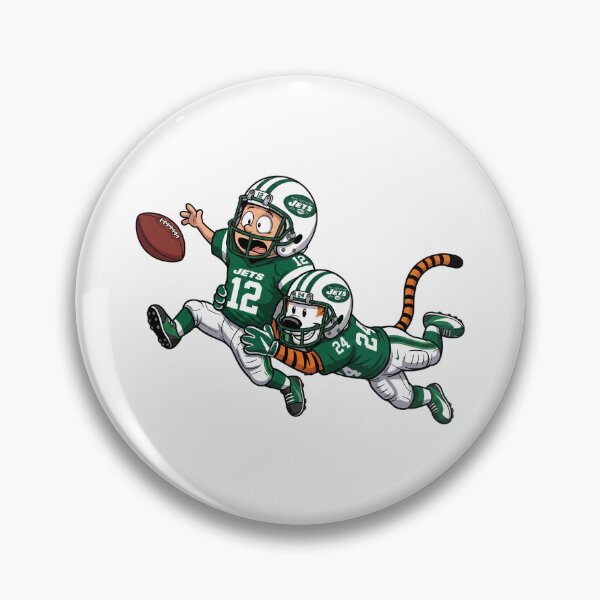 Item preview, Calvin And Hobbes New York Football Action Fan designed and sold by DamianRoy88.