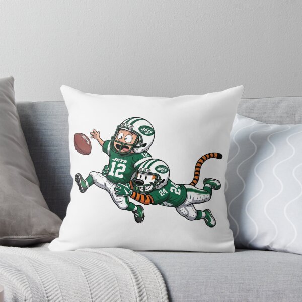 Item preview, Calvin And Hobbes New York Football Action Fan designed and sold by DamianRoy88.