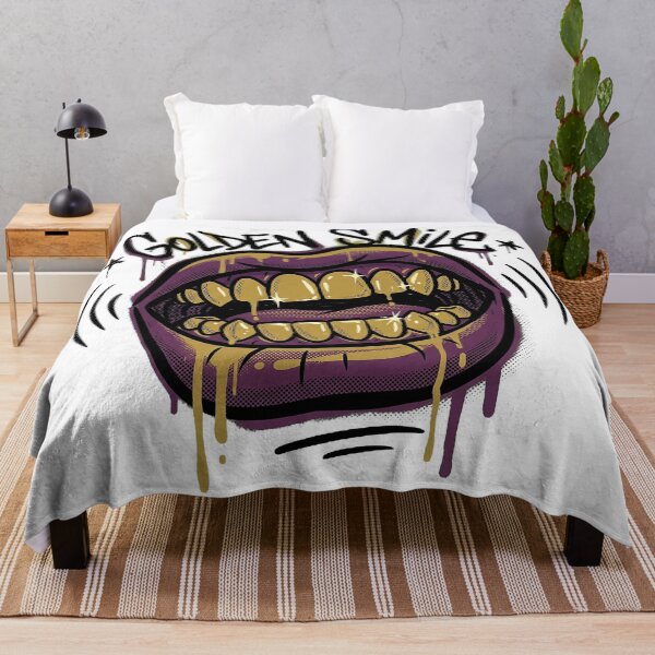 Item preview, Golden Smile — Grillz Graffiti Art designed and sold by hamza19911991.
