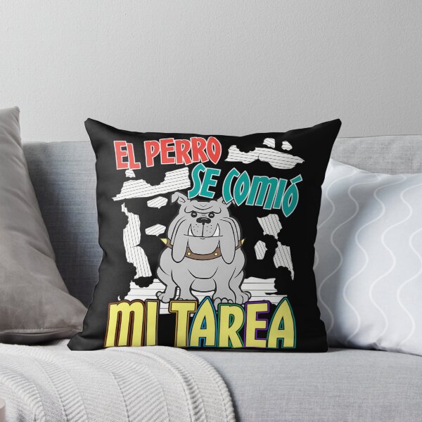 Item preview, Spanish Dog Ate My Homework - Perro Tarea designed and sold by PrintStarTeee.
