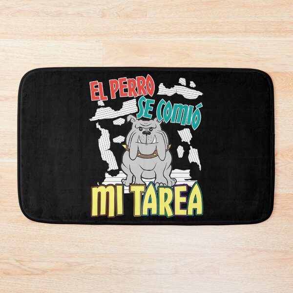 Item preview, Spanish Dog Ate My Homework - Perro Tarea designed and sold by PrintStarTeee.