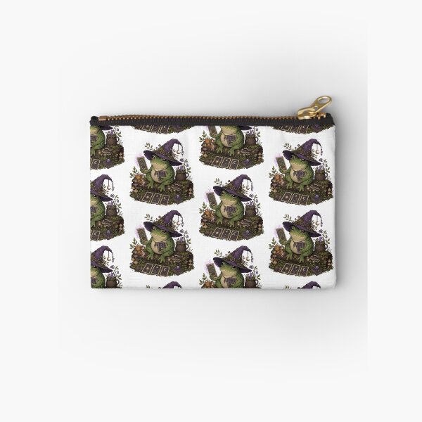 Item preview, Witchy Frog Tarot Card Reader Goblincore Mystic Toad designed and sold by CoolCrazyChaos.