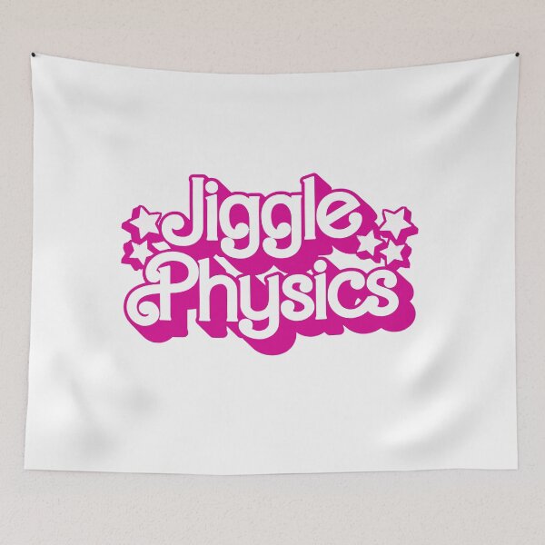 Item preview, Jiggle Physics Funny Geek Gamer Girl Video Games designed and sold by aComicWizard.