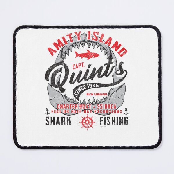 Item preview, Retro Ocean Monster Shark Fishing Badge designed and sold by HonorHoude.
