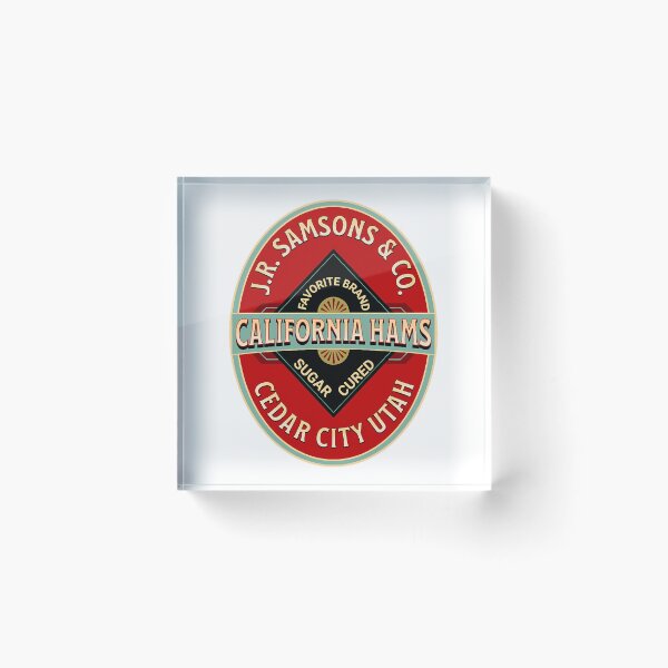 Item preview, California Hams  designed and sold by HappyCatholicsd.