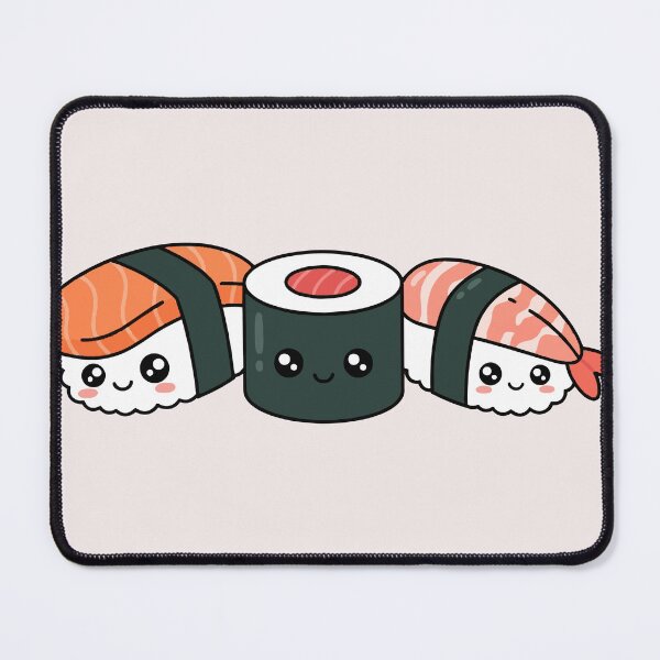 Item preview, Kawaii Sushi Friends Cute Anime Japanese Food designed and sold by Maria Garcia´s.