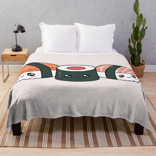 Item preview, Kawaii Sushi Friends Cute Anime Japanese Food designed and sold by Maria Garcia´s.