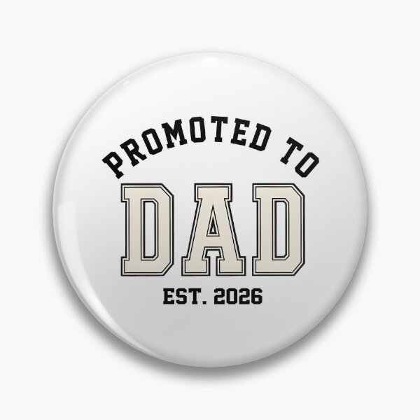 Item preview, Promoted To Dad 2026 designed and sold by caruku666.
