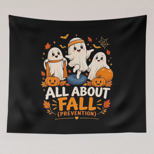 Item preview, All About Fall Prevention Cute Ghost PT OT designed and sold by Dmo3HarkoArt.