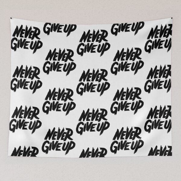 Item preview, Never Give Up designed and sold by prandre.
