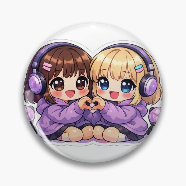 Item preview, Kpop Fandom Friends Sticker Chibi Kawaii Music Friendship for Besties designed and sold by CutePrintCorner.