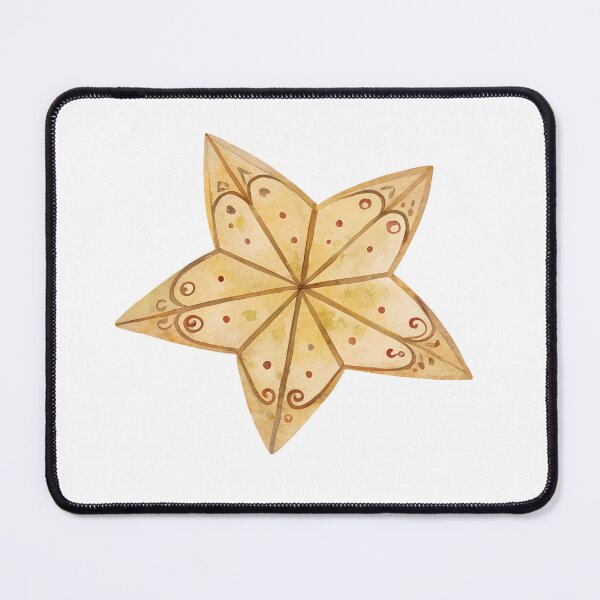 Item preview, Watercolor Whimsical Golden Star Illustration designed and sold by AlinaMel.