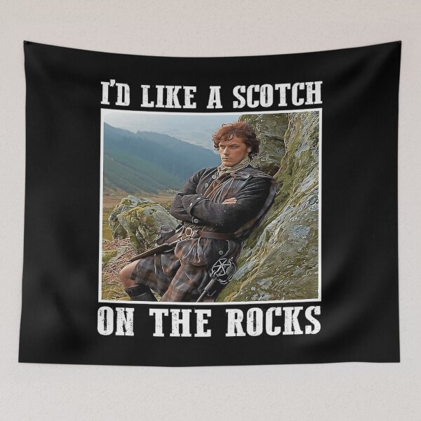Item preview, I'D Like A Scotch On The Rocks Outlander designed and sold by zulbays.