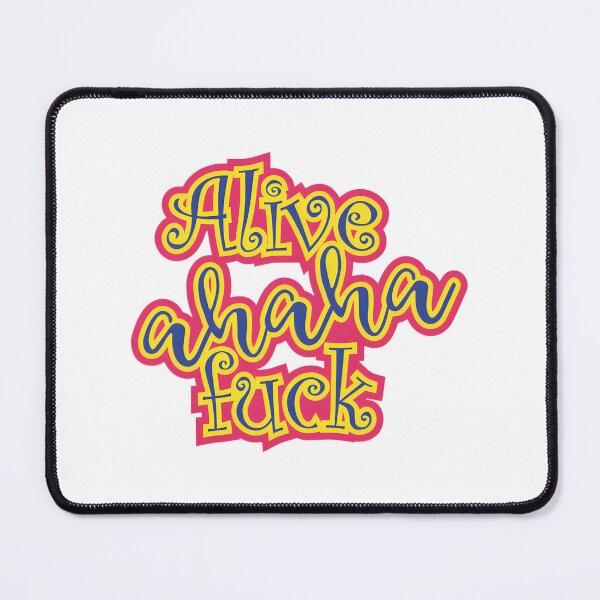 Item preview, Expressive Typography Design Featuring Bold 'Alive Ahaha' Text designed and sold by Heinzhub.