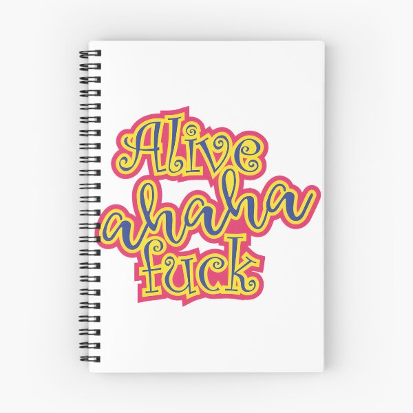 Item preview, Expressive Typography Design Featuring Bold 'Alive Ahaha' Text designed and sold by Heinzhub.