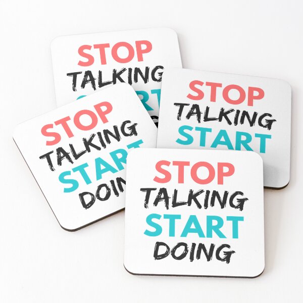 Item preview, Stop Talking Start Doing  designed and sold by prandre.