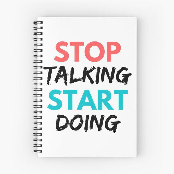 Item preview, Stop Talking Start Doing  designed and sold by prandre.