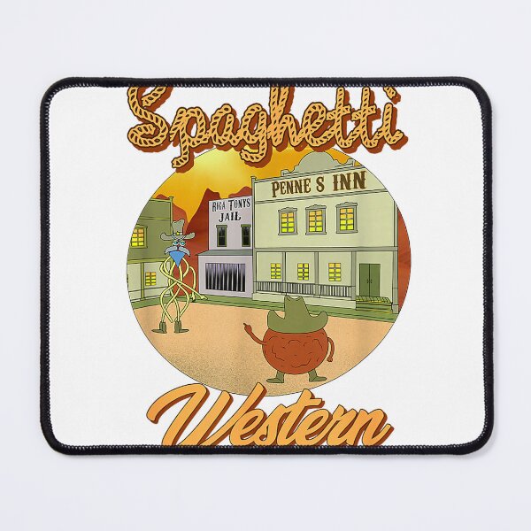 Item preview, Spaghetti Western, Funny Italian Spaghetti, Pasta Meatballs T-Shirt designed and sold by Dreamers333.