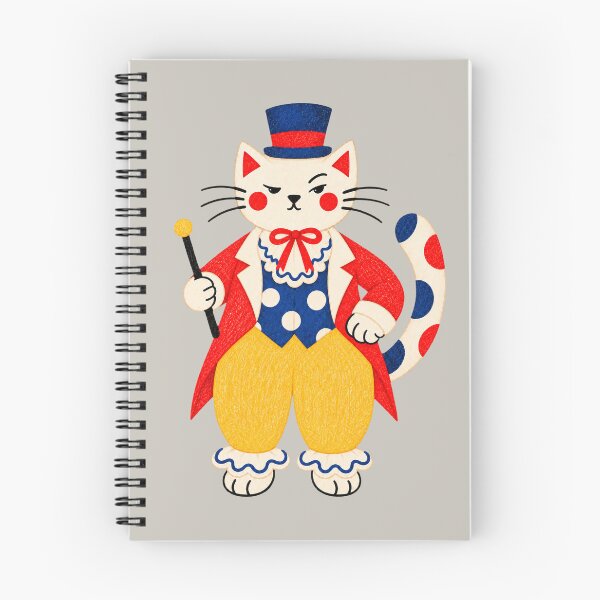 Artikelvorschau, Stolze Zirkusdirektorkatze. Verspielter Zirkusdirektor. Clowncore. entworfen und verkauft von CoCoArt-Ua.
