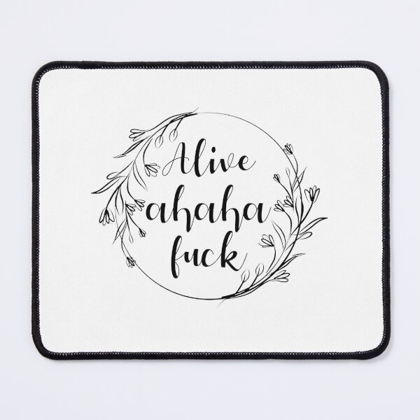 Item preview, Alive and Laughing Funny Expression Design designed and sold by Heinzhub.