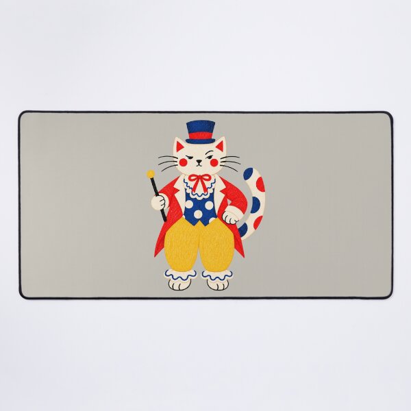 Item preview, Proud Ringmaster Cat. Whimsical Circus Director. Clowncore. designed and sold by CoCoArt-Ua.