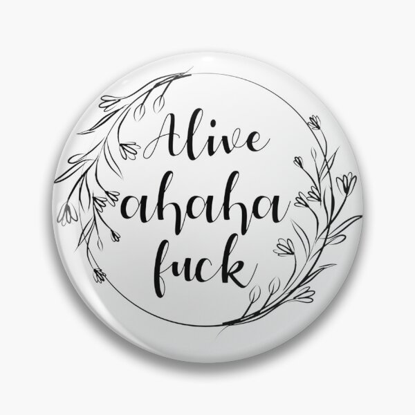 Item preview, Alive and Laughing Funny Expression Design designed and sold by Heinzhub.
