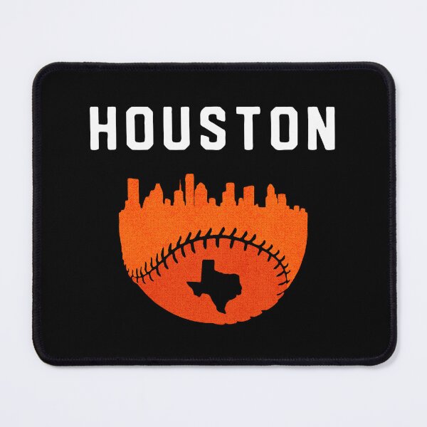 Item preview, Houston Texas Baseball Skyline Sports Pride Art designed and sold by mikosup.