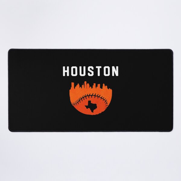 Item preview, Houston Texas Baseball Skyline Sports Pride Art designed and sold by mikosup.