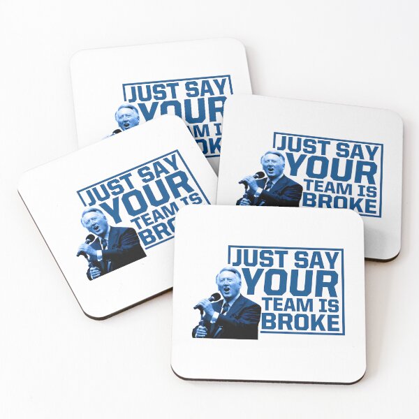 Item preview, Just Say Your Team Is Broke Vin Scully designed and sold by HappyCatholicsd.